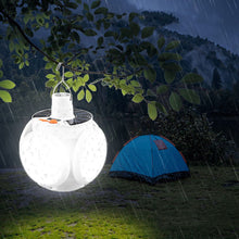 Load image into Gallery viewer, Solar Powered USB Rechargeable Outdoors LED Camping Tent Lantern Light