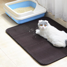 Load image into Gallery viewer, Soft surface Non-slip two-layer & waterproof cat litter mat