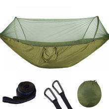 Load image into Gallery viewer, All-In-One Double Person Lightweight Backpacking Camping Hammock Tent With Mosquito Net