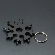 Load image into Gallery viewer, 18 In 1 Snowflake Tactical Keychain Multi Tool