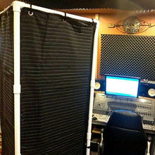 Load image into Gallery viewer, Portable Soundproof Vocal Recording Isolation Booth