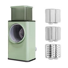 Load image into Gallery viewer, Heavy Duty Manual Rotary Tabletop Vegetable Julienne Cutter Slicer Shredder