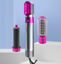 Load image into Gallery viewer, Hair Airflow Curler Dryer Brush 5 In 1 Flawless Electric Blow Dryer Comb Hair Curling Wand Detachable Brush Kit Curling Iron Gift For Women
