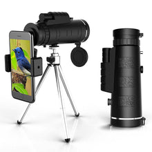 Load image into Gallery viewer, Starscope HD Monocular - High Power Monocular With Smartphone Holder & Tripod ā Waterproof Monocular Telescope