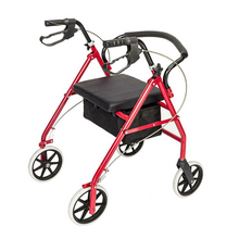 Load image into Gallery viewer, Foldable Senior Rolling Walker With Seat And Wheels