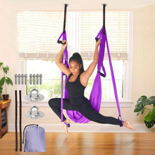 Load image into Gallery viewer, Flexible Aerial Silk Yoga Hammock Swing