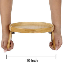Load image into Gallery viewer, Premium Wooden Sofa And Couch Armrest Eating Tray Table