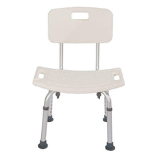 Load image into Gallery viewer, Bathroom Shower Chair w/Backrest Seat