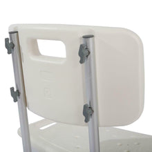 Load image into Gallery viewer, Bathroom Shower Chair w/Backrest Seat