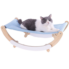 Load image into Gallery viewer, Wooden Cat Hammock
