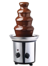 Load image into Gallery viewer, 4 Tier Chocolate Fondue Fountain Machine