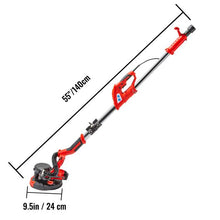 Load image into Gallery viewer, Drywall Sander 850w Folding Handle Variable Speed Sanding Pad W/ Vacuum Bag