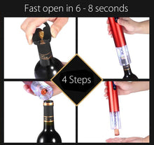 Load image into Gallery viewer, Wine Bottle Opener | Open Wine In 6 Seconds Every time - Until Times Up