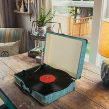 Load image into Gallery viewer, Portable Vinyl Record Player Portable Modern Retro Turntable