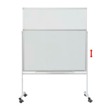 Load image into Gallery viewer, 36" x 24" Rolling Dry Erase Board