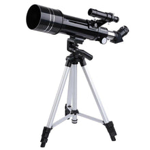 Load image into Gallery viewer, Astronomical Refractor Telescope 400/70mm 66x Magnification Refractive Eyepieces Tripod Beginners - Until Times Up