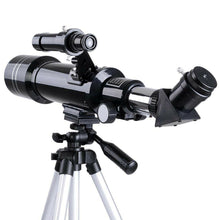 Load image into Gallery viewer, Astronomical Refractor Telescope 400/70mm 66x Magnification Refractive Eyepieces Tripod Beginners - Until Times Up