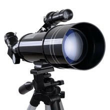 Load image into Gallery viewer, Astronomical Refractor Telescope 400/70mm 66x Magnification Refractive Eyepieces Tripod Beginners - Until Times Up