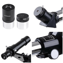 Load image into Gallery viewer, Astronomical Refractor Telescope 400/70mm 66x Magnification Refractive Eyepieces Tripod Beginners - Until Times Up