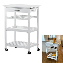 Load image into Gallery viewer, Rolling Bar Cart