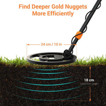Load image into Gallery viewer, Best Gold Metal Detector | Pinpoint All Metal Detector Hand Held - Until Times Up