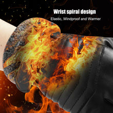 Load image into Gallery viewer, -30℃ Leather Waterproof Winter Warm Ski Gloves | Touch Screen Compatible - Until Times Up
