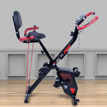 Load image into Gallery viewer, Space Saving Upper / Lower Body Motion Recumbent Exercise Bike