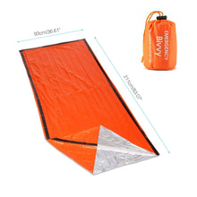 Load image into Gallery viewer, Large Thermal Emergency Survival Sleeping Bag Space Blanket