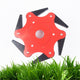 Durable Metal Brush Cutter Weed Wacker Eater Attachment Blade
