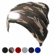 Load image into Gallery viewer, Powerful Rechargeable LED Light Running Head Lamp Beanie