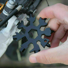 Load image into Gallery viewer, 18 In 1 Snowflake Tactical Keychain Multi Tool