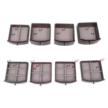 Load image into Gallery viewer, Large Mirrored Wooden Standing Jewelry Holder Armoire Organizer Cabinet