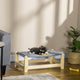 Modern Indoor Wooden Pet Dog / Cat Platform Elevated Cot Bed