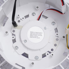 Load image into Gallery viewer, Modern Home Living Room Led Flush Mount Ceiling Fan Light