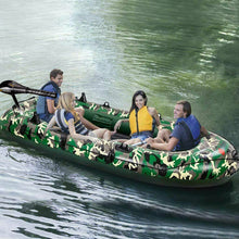 Load image into Gallery viewer, Large Inflatable Summer Family Rowing Boat Fishing River Raft