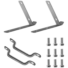 Load image into Gallery viewer, Heavy Duty Aluminum In Ground Pool Boat Deck Ladder Steps