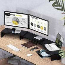 Load image into Gallery viewer, Adjustable Dual / Triple Computer Monitor Laptop Desktop Stand Riser