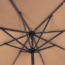Load image into Gallery viewer, Luxury Outdoor Cantilever Patio Umbrella With Solar Powered LED Lights