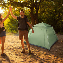 Load image into Gallery viewer, All Weather Outdoors 4 Person Waterproof Family Camping Tent