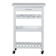 Load image into Gallery viewer, Rolling Bar Cart
