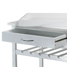 Load image into Gallery viewer, Rolling Bar Cart