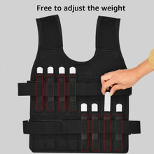 Load image into Gallery viewer, 44 Pound Weighted Vest Workout Equipment | Adjustable Gym Training Empty Jacket - Until Times Up