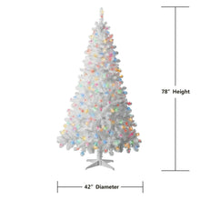 Load image into Gallery viewer, Christmas Tree 6.5 ft With 300 Pre-Strung Mini Lights, Stand Included - Until Times Up