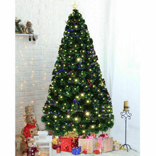 Load image into Gallery viewer, 7' Pre-Lit Fiber Optic Artificial Christmas Tree w/ 280 LED Lights & Top Star - Until Times Up