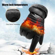 Load image into Gallery viewer, -30℃ Leather Waterproof Winter Warm Ski Gloves | Touch Screen Compatible - Until Times Up
