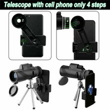 Load image into Gallery viewer, Waterproof High Definition Monocular Telescope For iPhone Samsung