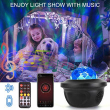 Load image into Gallery viewer, LED Starry Night Sky Galaxy Projector Light 3D Ocean Star Lamp Party Decor Lamp - Until Times Up