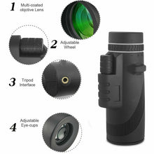 Load image into Gallery viewer, Waterproof High Definition Monocular Telescope For iPhone Samsung