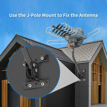 Load image into Gallery viewer, 250 Miles Outdoor Digital Amplified HDTV Antenna, Motorized 360° Rotation W/ Pole