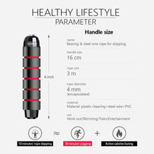 Load image into Gallery viewer, Speed Skipping Rope Tangle Free Jumping Workout Fitness -2 Pack Jump Ropes - Until Times Up